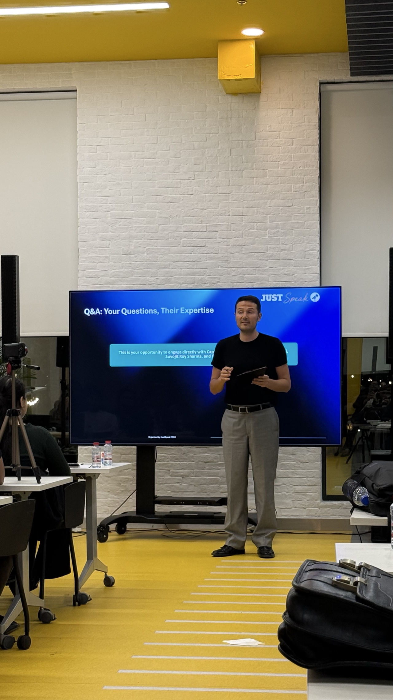 Moment from the Cybersecurity for Everyone event at In5Tech, Dubai