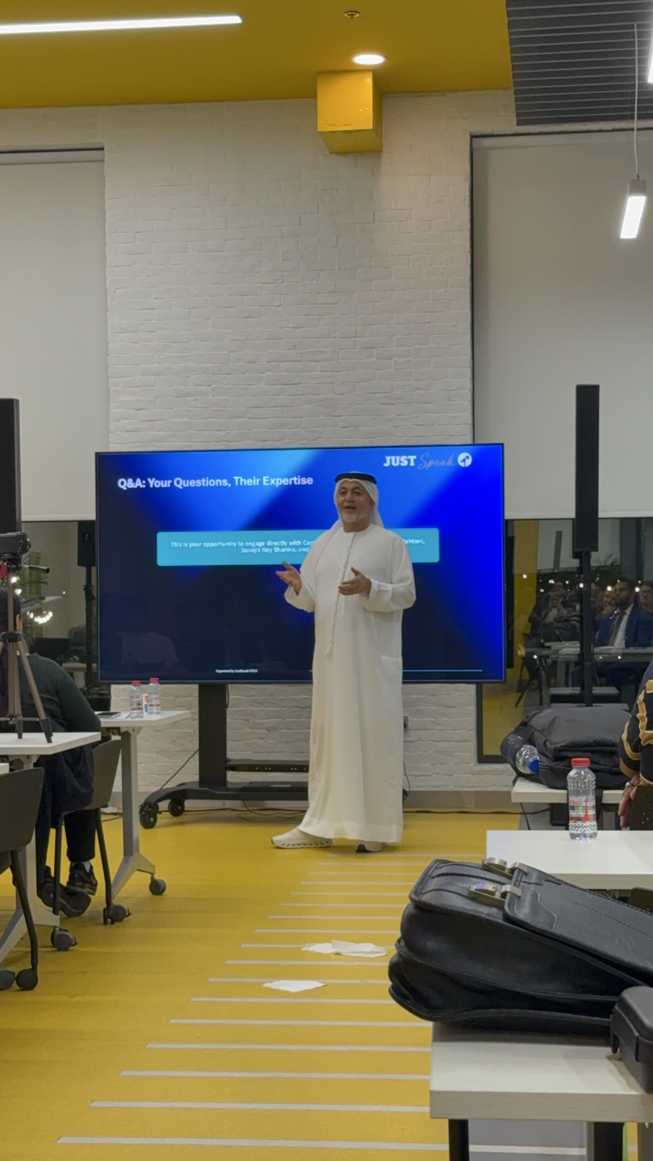 Moment from the Cybersecurity for Everyone event at In5Tech, Dubai