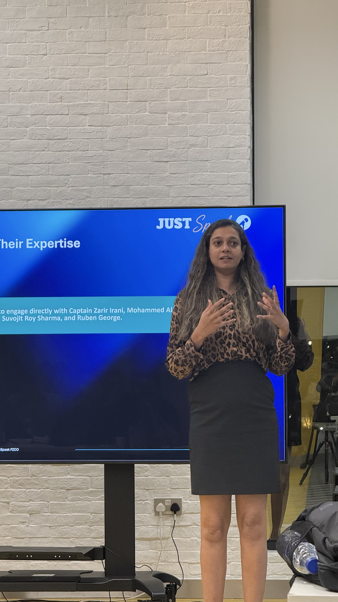 Moment from the Cybersecurity for Everyone event at In5Tech, Dubai